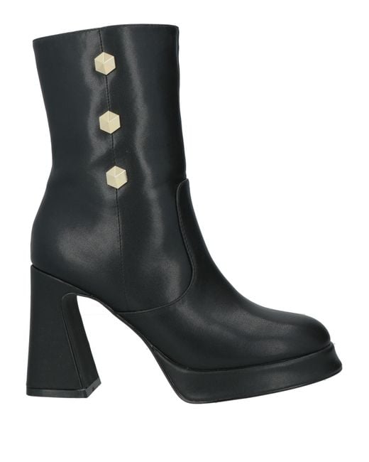 Bottines CafeNoir en coloris Black