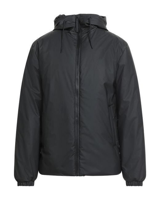 Rains Black Jacket for men