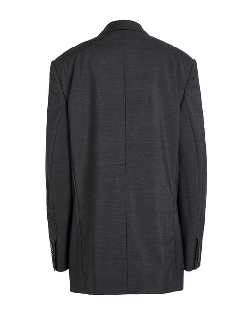The Row Blue Blazer Virgin Wool