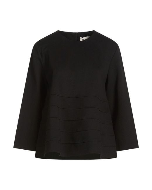 Top MEIMEIJ de color Black