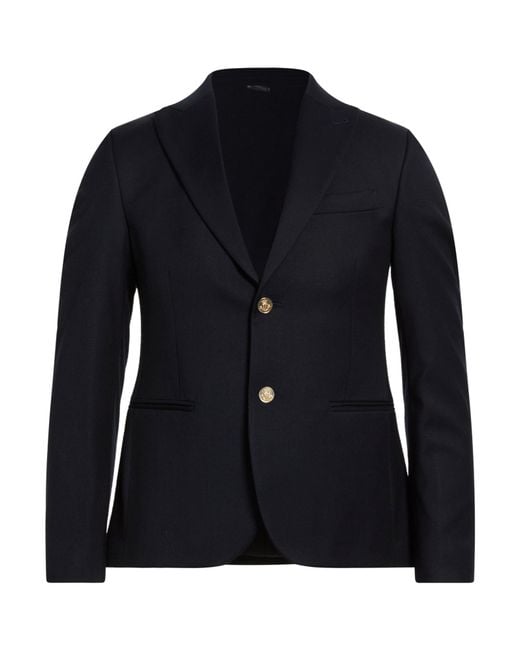 Daniele Alessandrini Blue Blazer for men