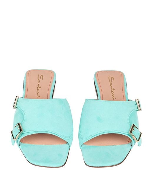 Santoni Blue Sandals