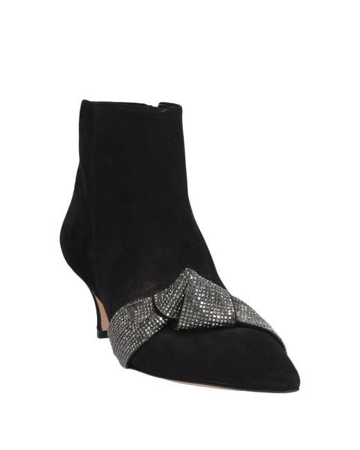 Vicenza Black Ankle Boots