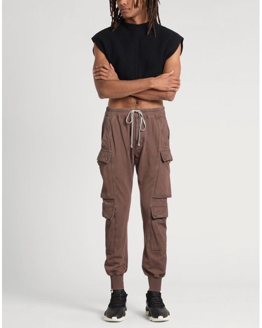 Rick Owens Brown Trouser for men