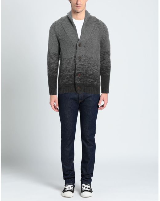 Etro Gray Cardigan for men