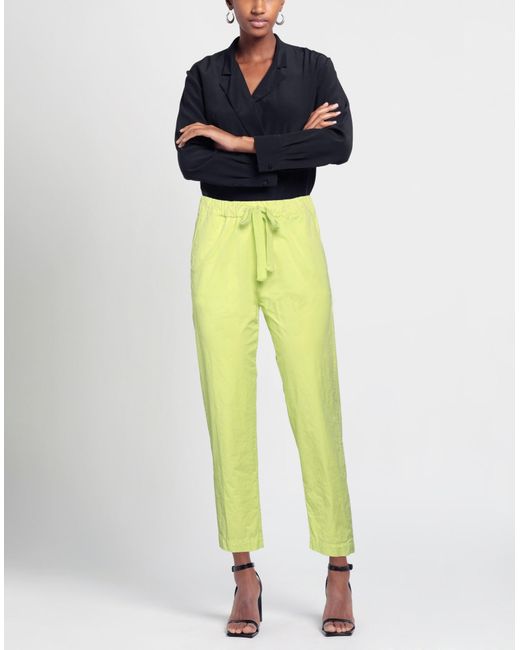 Myths Yellow Pants Cotton, Elastane