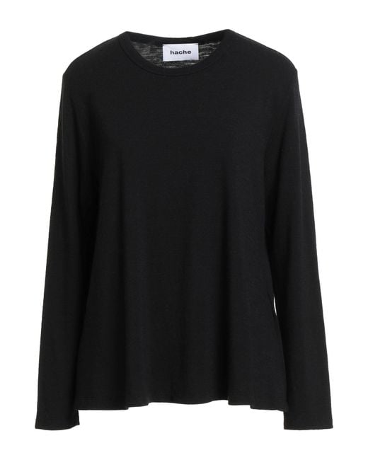 Hache Black Sweater Wool, Elastane