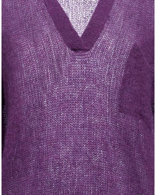 DES_PHEMMES Purple Jumper
