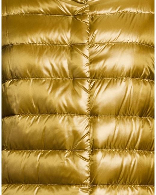 Herno Yellow Puffer Polyamide