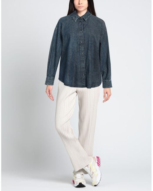 Dondup Blue Denim Shirt