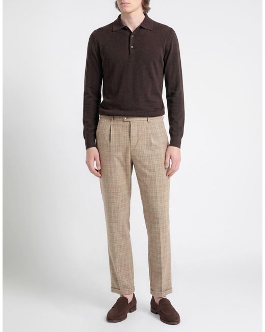 Tramarossa Natural Pants Cotton, Polyester, Elastane for men