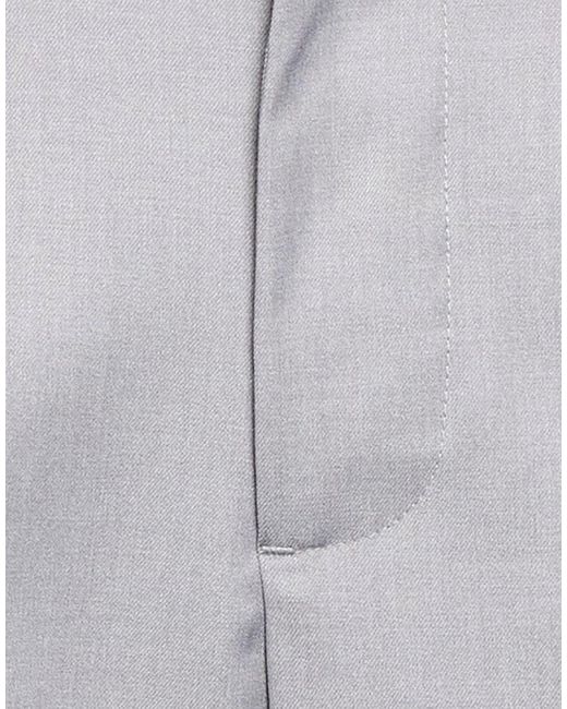 Squad² Gray Pants Polyester, Viscose, Wool, Elastane for men