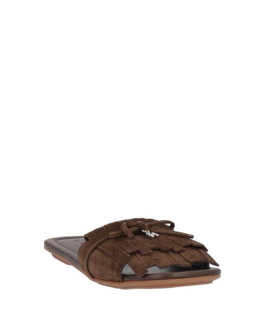 Hogan Brown Sandals