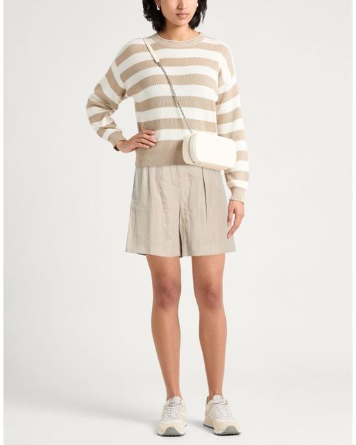 Max Mara Natural Shorts & Bermuda Shorts