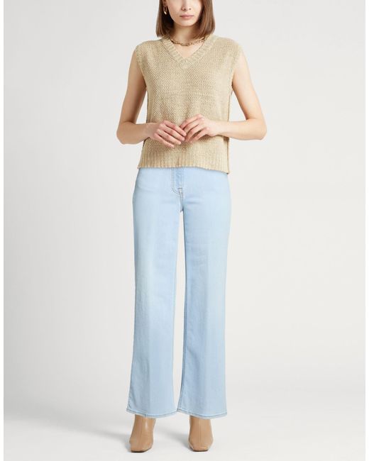 Peserico Blue Jeans Cotton, Polyester, Elastane