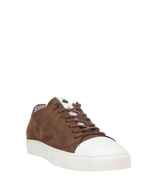 KJØRE PROJECT Brown Sneakers Leather for men