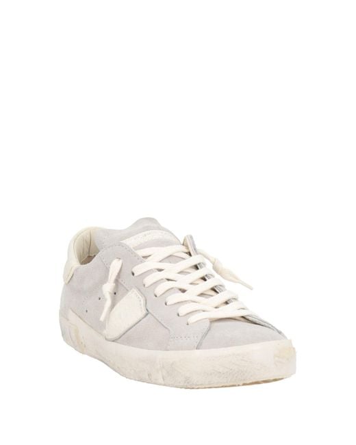 Philippe Model White Sneakers Leather for men