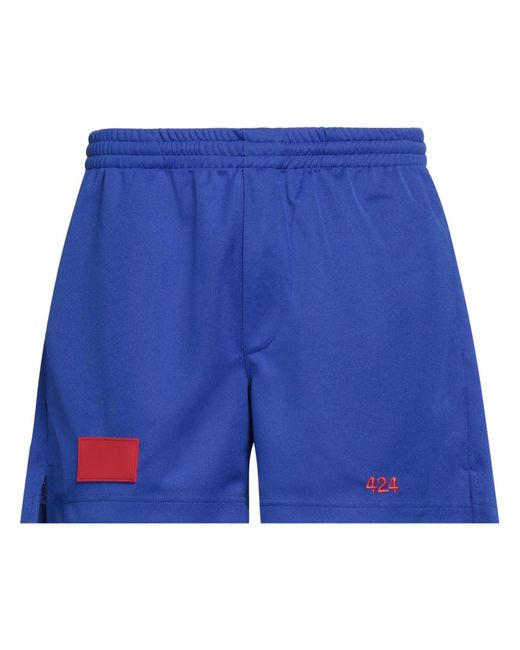 424 Blue Shorts & Bermuda Shorts for men