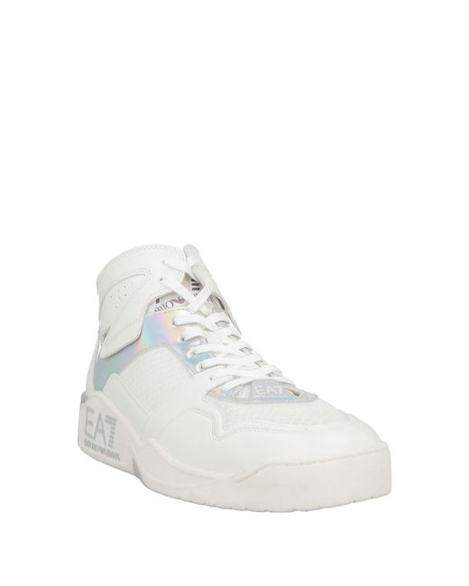 EA7 White Sneakers for men