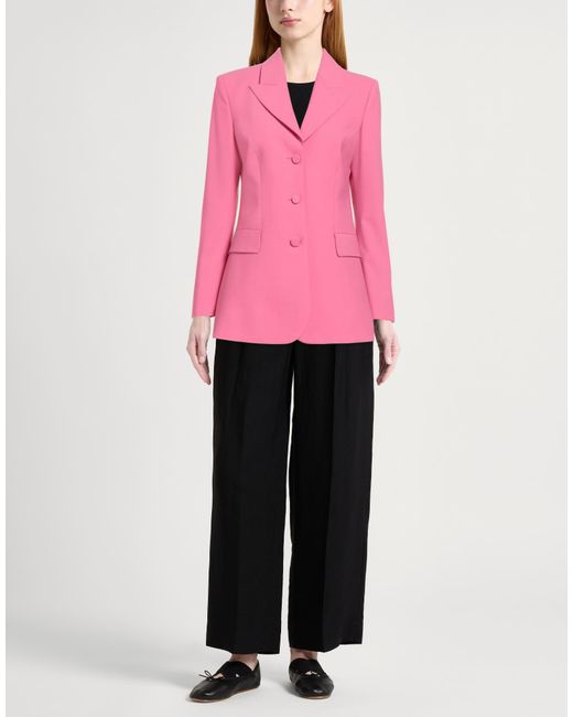 Ballantyne Pink Blazer Polyester, Virgin Wool, Elastane