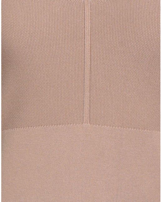 Soallure Natural Camel Top Viscose, Polyester