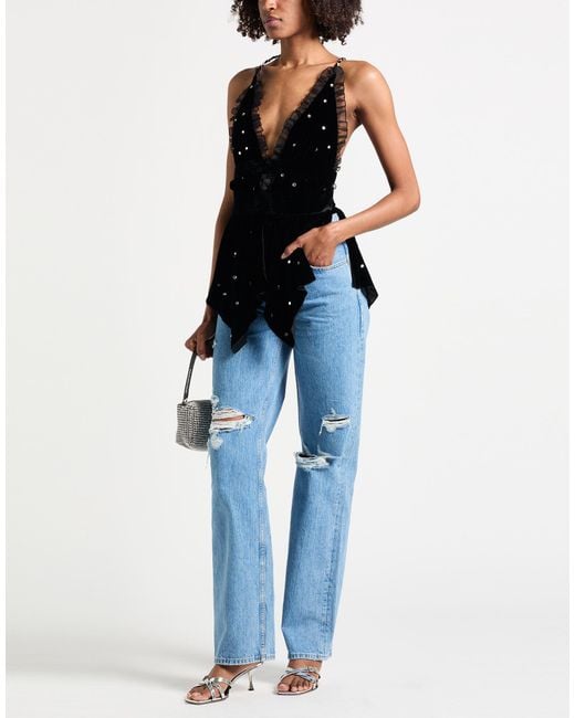 Anine Bing Blue Jeans Cotton, Organic Cotton