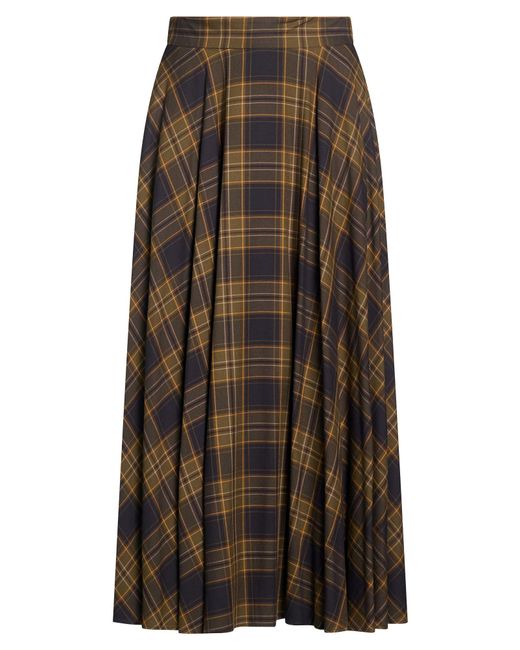 MAX&Co. Brown Midi Skirt