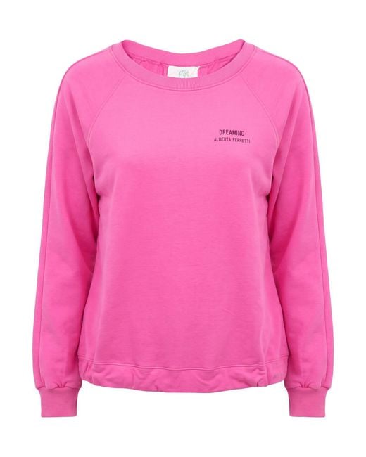 Alberta Ferretti Pink Sweatshirt