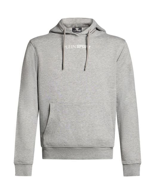 Philipp Plein Gray Light Sweatshirt Cotton for men