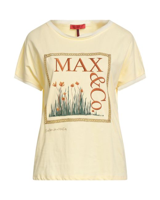 MAX&Co. with FATMA MOSTAFA Natural T-Shirts