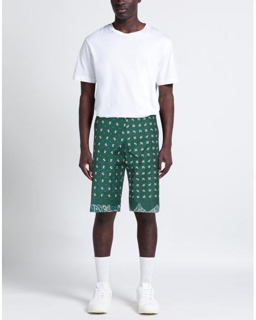 Etro Green Shorts & Bermuda Shorts for men