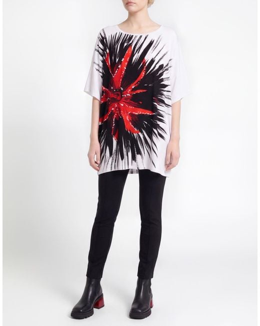 Vilebrequin White For Patrizia Gucci T-Shirt Viscose, Elastane