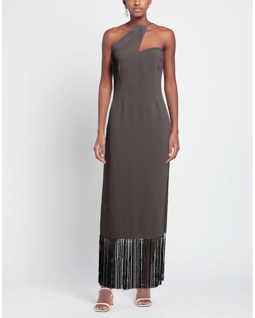 Nanushka Multicolor Maxi Dress Acetate, Recycled Polyester