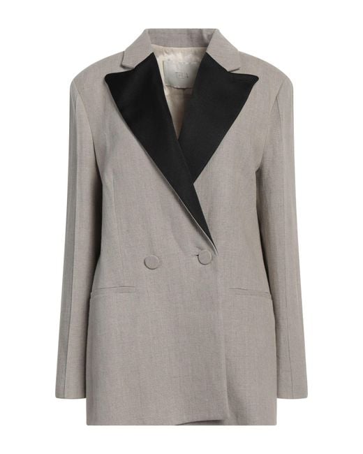 Tela Gray Blazer