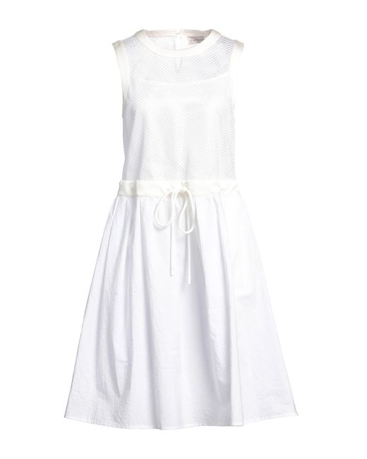 Vestito Midi di Moncler in White