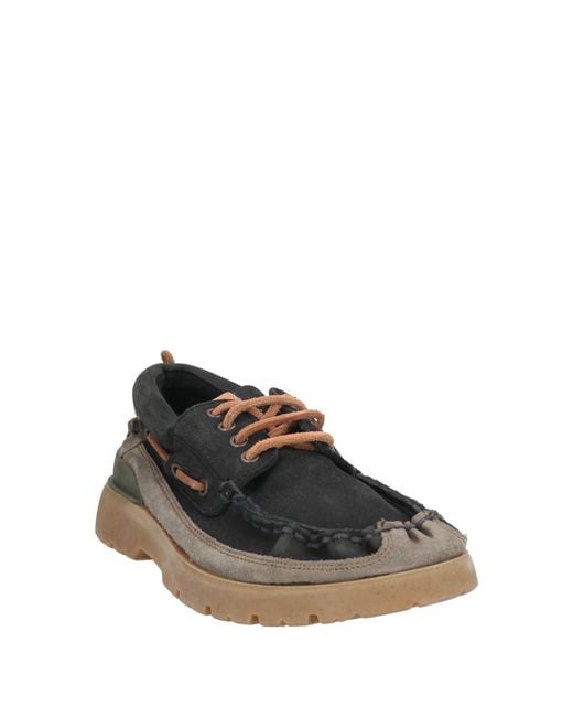 Satorisan Black Lace-Up Shoes Leather for men