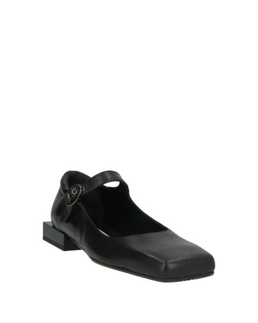 Ras Black Ballet Flats