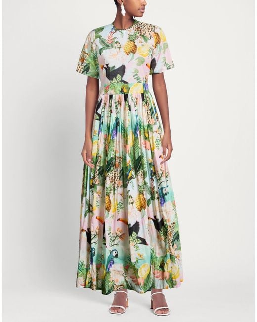 CONNOR & BLAKE Green Maxi Dress Cotton
