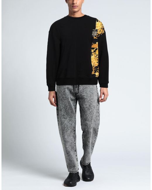 Just Cavalli Black Sweatshirt for men