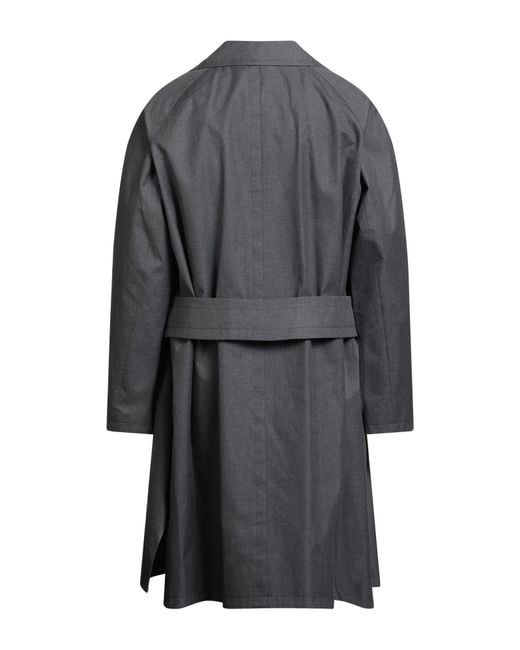 Dior Gray Overcoat & Trench Coat for men