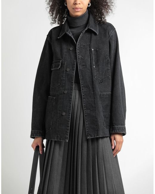 Manteau en jean Tanaka en coloris Black