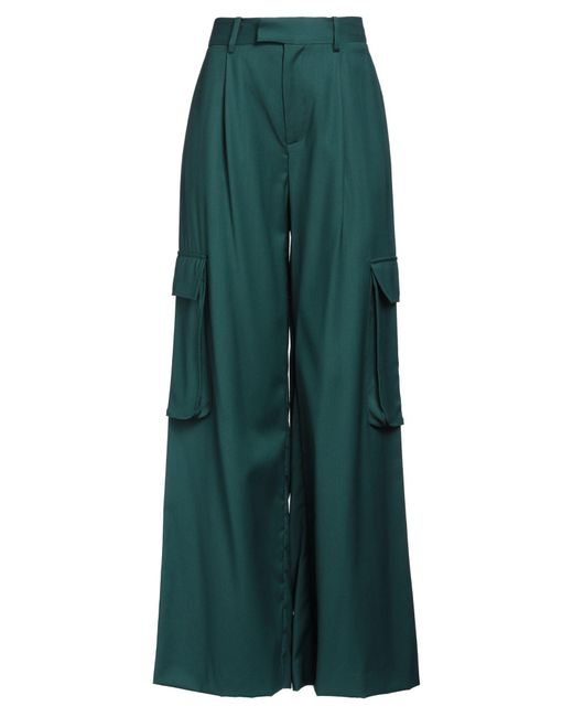 Amiri Green Pants Wool