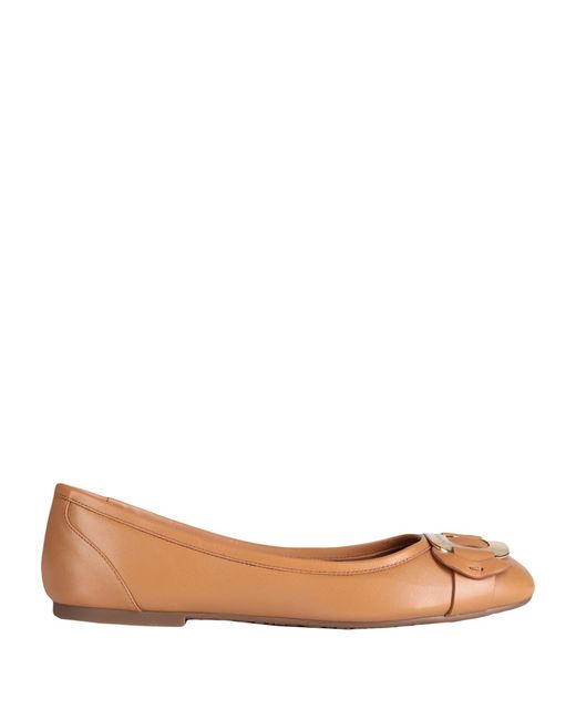 See By Chloé Brown Ballet Flats