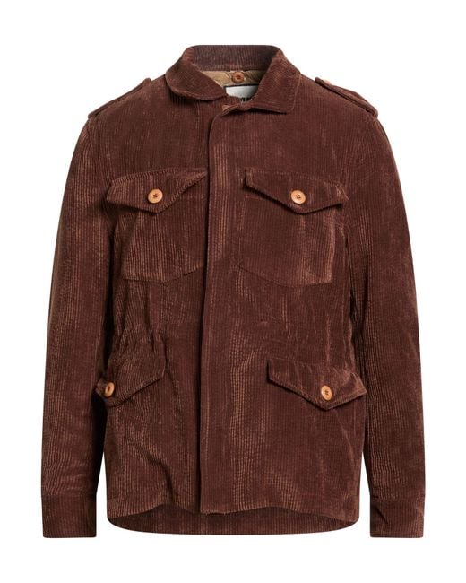 FRONT STREET 8 Brown Jacket for men