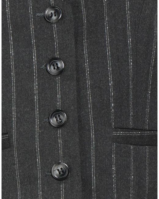 Dixie Black Tailored Vests