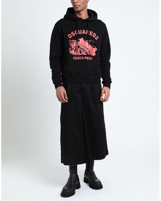 DSquared² Black Sweatshirt for men