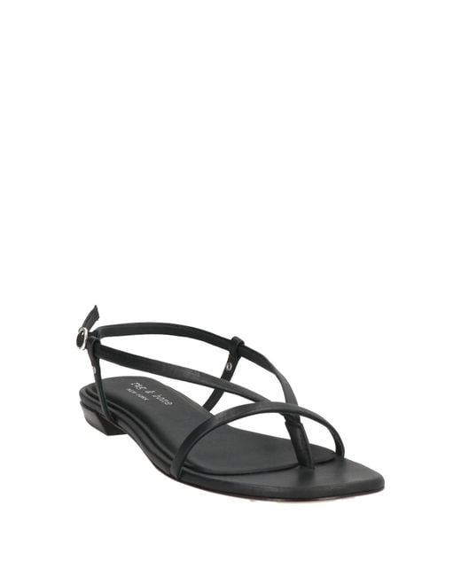 Rag & Bone Black Thong Sandal