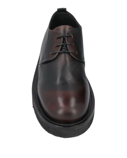 Zapatos de cordones Marsèll de hombre de color Brown
