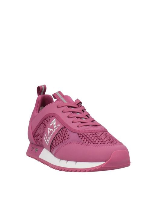EA7 Purple Trainers for men