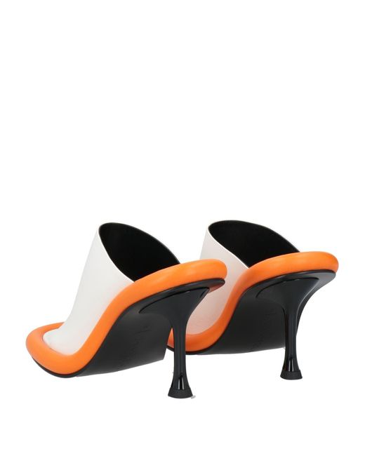 J.W. Anderson White Sandals